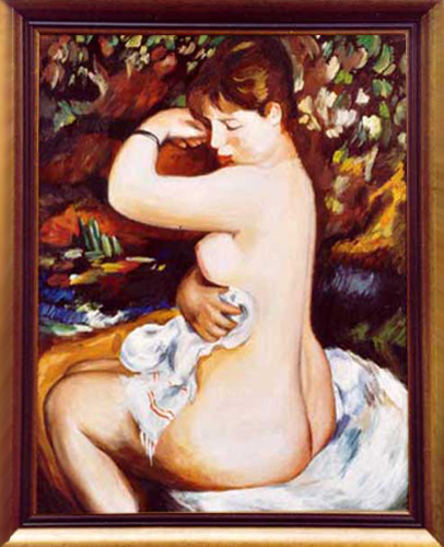 Pierre Auguste Renoir, Po koupeli, 1888