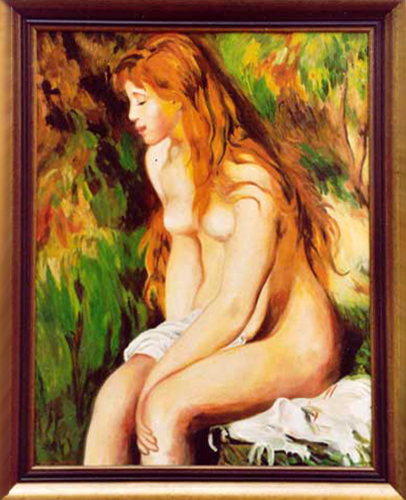 Pierre Auguste Renoir, Koupající se dívka, 1892